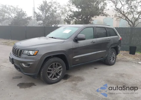 2016 Jeep Grand Cherokee 75Th Anniversary z USA, uszkodzony, nr VIN 1C4RJFAG6GC469606